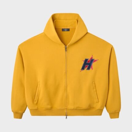 HMDD GOLD H-STAR HOODIE
