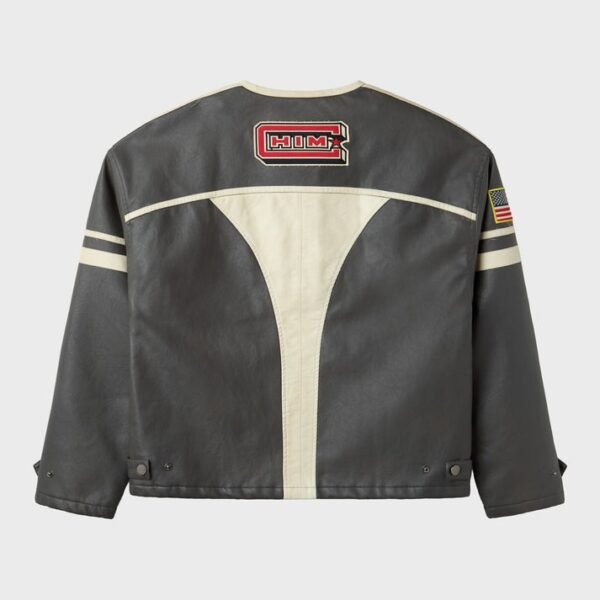 HMDD LEATHER MOTEAUX JACKET Back