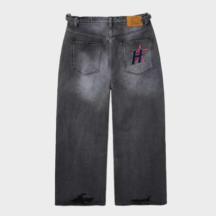 Hmdd Baggy Pants Black Back