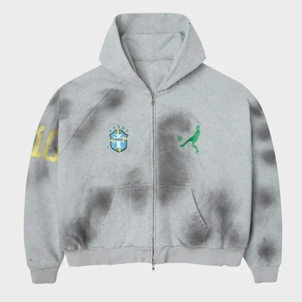 Hmdd Brazil Grey Hoodie