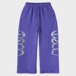 Hmdd Purple Galaxy Sweatpants